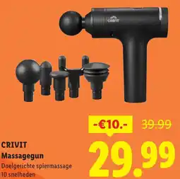 Lidl Crivit Massagegun aanbieding