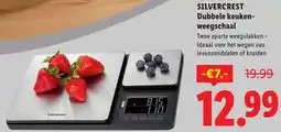 Lidl Silvercrest Dubbele keukenweegschaal aanbieding