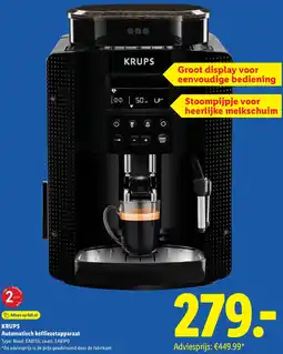 Lidl Krups Automatisch koffiezetapparaat aanbieding