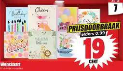 Dirk Wenskaart aanbieding