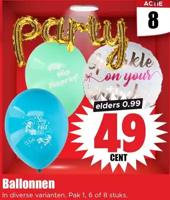 Dirk Ballonnen aanbieding