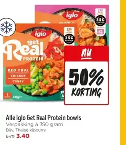 Jumbo Alle Iglo Get Real Protein bowls aanbieding