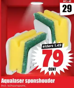 Dirk Aqualaser sponshouder aanbieding