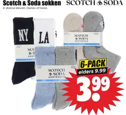 Dirk Scotch & Soda sokken aanbieding