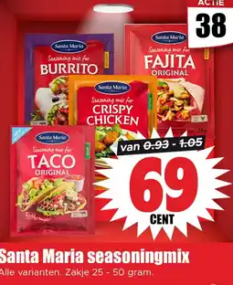 Dirk Santa Maria seasoningmix aanbieding