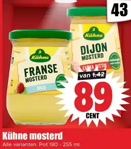 Dirk Kühne mosterd aanbieding