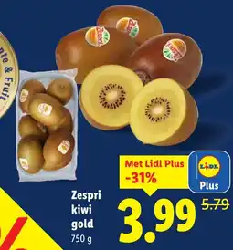 Lidl Zespri kiwi gold aanbieding