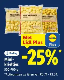Lidl Mini-krieltjes aanbieding