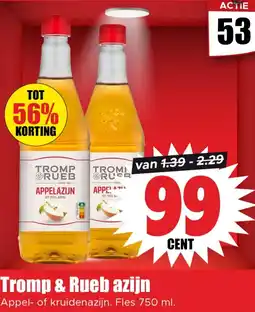 Dirk Tromp & Rueb azijn aanbieding