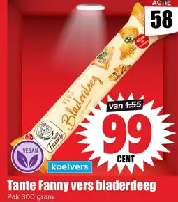 Dirk Tante Fanny vers bladerdeeg aanbieding