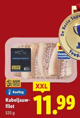 Lidl Kabeljauwfilet aanbieding