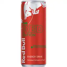 Joybuy Red Bull energiedrank met watermeloensmaak aanbieding