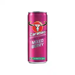 Joybuy Carabao Energiedrank Mixed Berry fles 330 ml ×12 flessen aanbieding