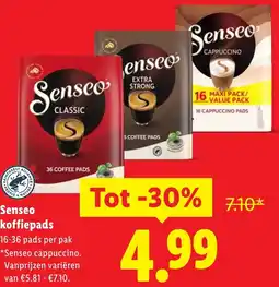 Lidl Senseo koffiepads aanbieding