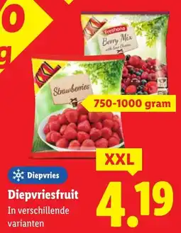 Lidl Diepvriesfruit aanbieding