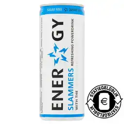 Joybuy Slammers Energy Drink Sugarfree aanbieding