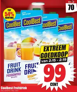 Dirk Coolbest Fruitdrink aanbieding