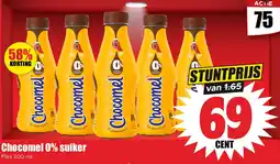 Dirk Chocomel 0% suiker aanbieding