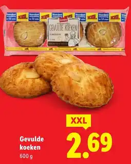 Lidl Gevulde koeken aanbieding