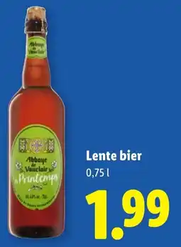 Lidl Lente bier aanbieding