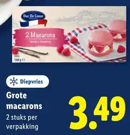 Lidl Grote macarons aanbieding
