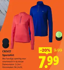 Lidl CRIVIT Sportshirt aanbieding