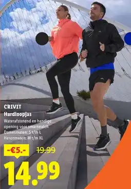 Lidl CRIVIT Hardloopjas aanbieding