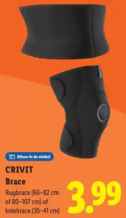 Lidl CRIVIT Brace aanbieding