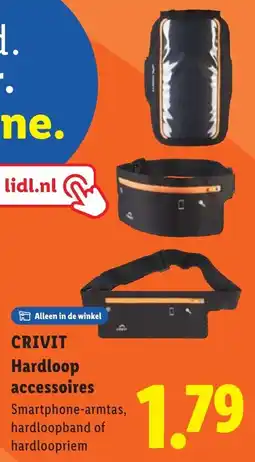 Lidl CRIVIT Hardloop accessoires aanbieding