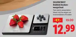 Lidl Dubbele keuken- weegschaal aanbieding