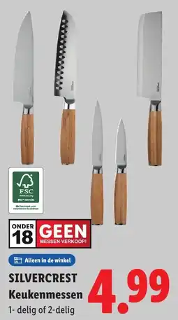 Lidl Silvercrest Keukenmessen aanbieding