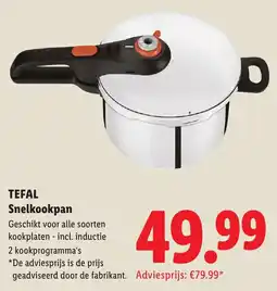 Lidl Tefal Snelkookpan aanbieding