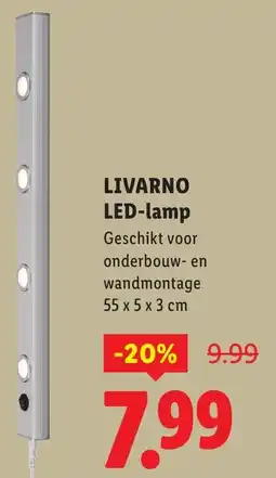 Lidl Livarno led-lamp aanbieding