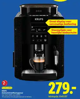 Lidl Krups Automatisch koffiezetapparaat aanbieding