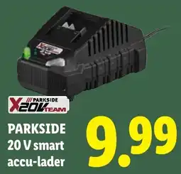 Lidl Parkside 20 V smart accu-lader aanbieding