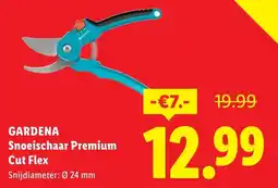 Lidl Gardena Snoeischaar Premium Cut Flex aanbieding
