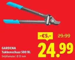 Lidl Gardena Takkenschaar 500 BL aanbieding