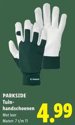 Lidl Parkside Tuinhandschoenen aanbieding