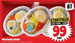 Dirk Westland salade aanbieding