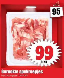 Dirk Gerookte Spekreepjes aanbieding