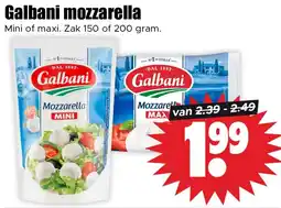 Dirk Galbani mozzarella aanbieding