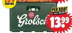 Dirk Grolsch Pils aanbieding
