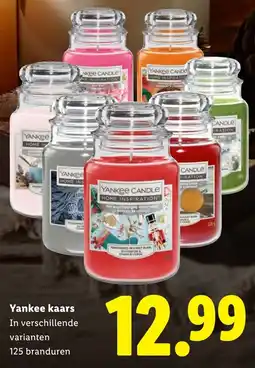 Lidl Yankee kaars aanbieding