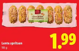 Lidl Lente spritsen aanbieding