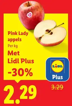 Lidl Pink Lady appels aanbieding