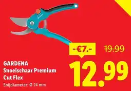 Lidl Gardena Snoeischaar Premium Cut Flex aanbieding
