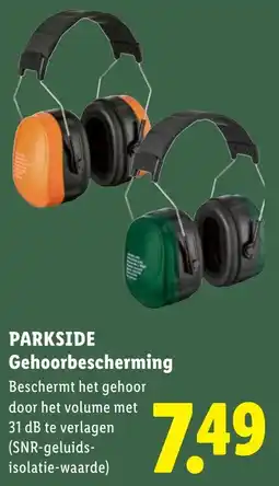 Lidl Parkside Gehoorbescherming aanbieding