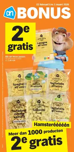 Albert Heijn Alle AH Verse pasta's aanbieding