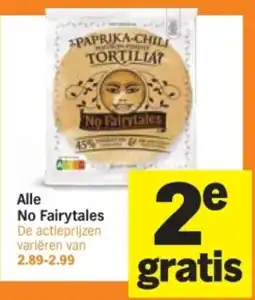 Albert Heijn Alle No Fairytales aanbieding