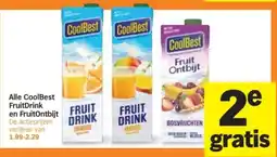 Albert Heijn Alle CoolBest FruitDrink en FruitOntbijt aanbieding